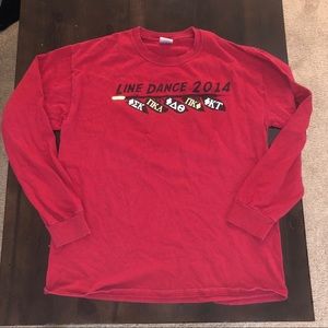 Line Dance Long Sleeve tshirt